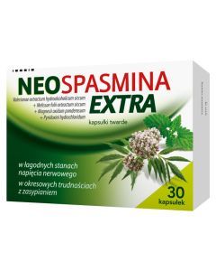Neospasmina Extra (Extraspasmina), kapsułki twarde, 30 szt.