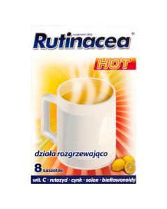 Rutinacea Hot, proszek w saszetkach, 8 szt.