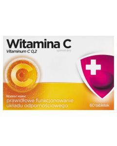 Witamina C, 200 mg, tabletki, 60 szt.