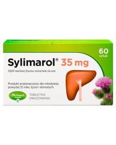 Sylimarol 35 mg, drażetki, 35 mg, 60 szt.