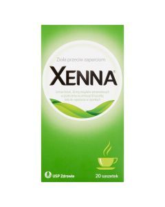 Xenna, zioła na zaparcia, fix, 20 szt.