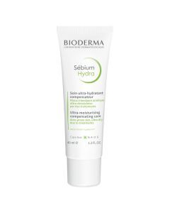 Bioderma Sebium Hydra, nawilżający krem do skóry tłustej i ze skłonnością do trądziku, 40 ml