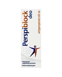 Perspiblock Deo, antyperspirant, nadmierna potliwość, roll-on, 50 ml