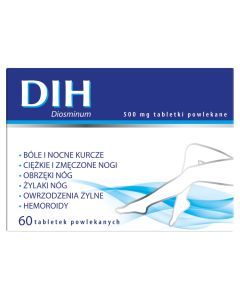 DIH, 500 mg, tabletki powlekane, 60 szt.