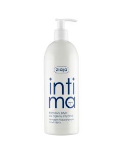 Ziaja Intima, kremowy płyn do higieny intymnej z kwasem hialuronowym, 500 ml