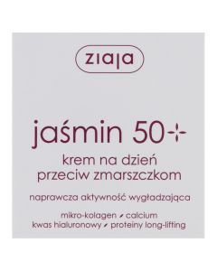 Ziaja Jaśmin 50+, krem na dzień przeciw zmarszczkom, 50 ml
