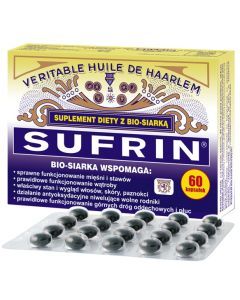 Sufrin, bio-siarka, kapsułki, 60 szt
