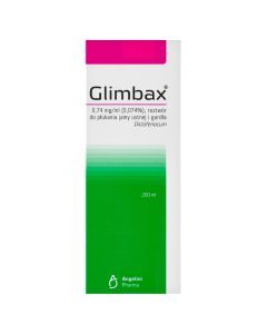 Glimbax, 0,74 mg/ml (0,074%),roztw.d/pluk.j.ustn,gard,200ml