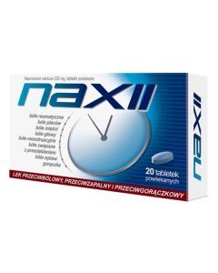 Naxii, 220 mg, tabletki powlekane, 20 szt.