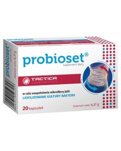 Probioset, kapsułki, 20 szt.