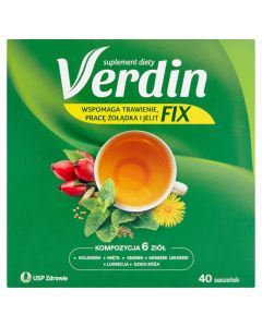 Verdin fix, saszetki, 40 szt.