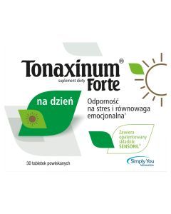 Tonaxinum Forte, na dzień, tabletki powlekane, 30 szt.