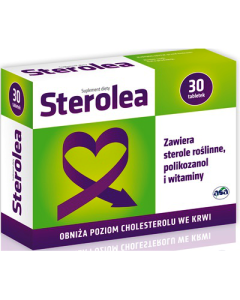 Sterolea, tabletki powlekane, 30 szt.
