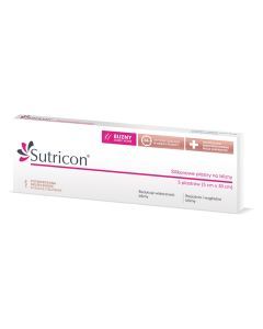 Sutricon, silikonowe plastry na blizny, 5 cm x 30 cm, 5 szt.