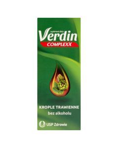 Verdin Complexx, krople, trawienne, 40 ml