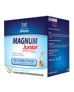 Zdrovit Magnum Junior, od 3 roku życia, proszek, 20 saszetek
