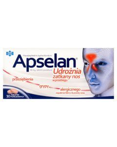 Apselan, 60 mg, tabletki powlekane, 10 szt.