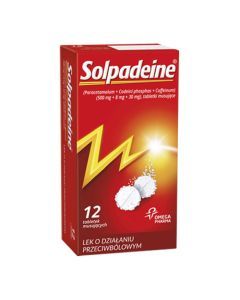 Solpadeine, tabletki musujące, 12 szt.