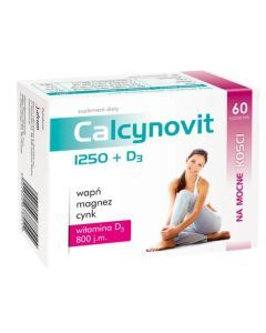 Calcynovit 1250+D3, tabletki, 60 szt.