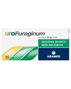 UroFuraginum, 50 mg, tabletki, 30 szt.