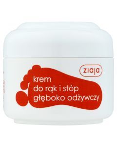 Ziaja Stopy, krem do rąk i stóp głęboko odżywczy, 50 ml