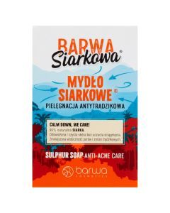 Barwa Siarkowa, mydlo, siarkowe, pielegn.antytradz.,100g