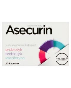 Asecurin, kapsułki, 20 szt.