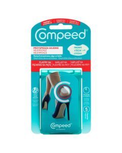 Compeed, plastry na pęcherze na piętę dla kobiet, 5 szt.