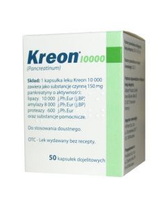 Kreon Travix, 10 000,kaps.dojelit.,(i.row),InPh,Weg, 50 szt