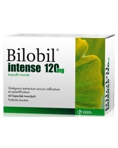 Bilobil Intense, 120 mg, kaps.twarde, 60 szt