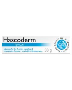 Hascoderm lipożel, żel do pielęgnacji skóry trądzikowej, 30 g