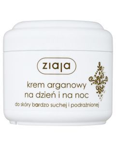 Ziaja, krem arganowy na dzień i na noc, do skóry bardzo suchej i podrażnionej, 75 ml