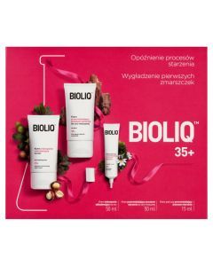 Zestaw Promocyjny Bioliq 35+, krem na dzień, cera mieszana, 50 ml + krem na noc, 50 ml + krem pod oczy, 15 ml