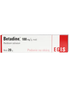Betadine, 100 mg/g, masc,(i.row),InPh,Grecja, 30 g