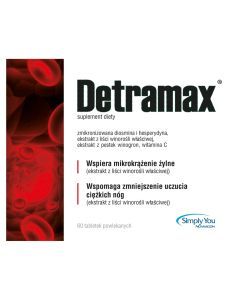 Detramax, tabletki powlekane, 60 szt.