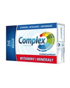 Zdrovit Complex Witaminy i Minerały, tabletki powlekane, 56 szt.