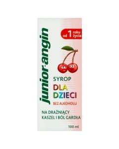 Junior angin, syrop dla dzieci, 100 ml