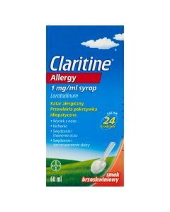 Claritine Allergy, (1 mg/ml), syrop, 60 ml