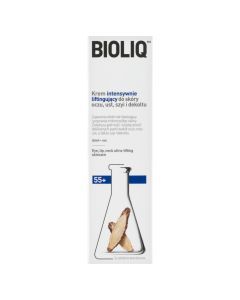 Bioliq 55+, krem intensywnie liftingujący do skóry oczu, ust, szyi i dekoltu, 30ml