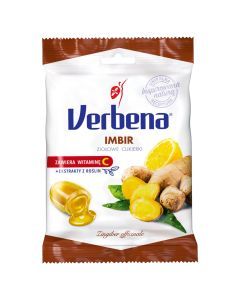 Verbena, cuk.,ziolowe, imbir, 60 g
