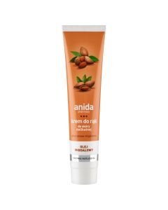 Anida, krem do rąk, glicerynowo-migdałowy, 125 ml