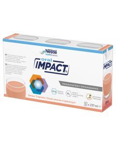 Impact Oral, płyn, smak owoców tropikalnych, 237 ml, 3 szt