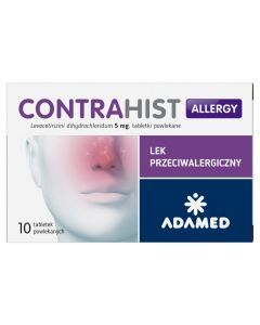 Contrahist Allergy, 5 mg, tabletki powlekane, 10 szt.