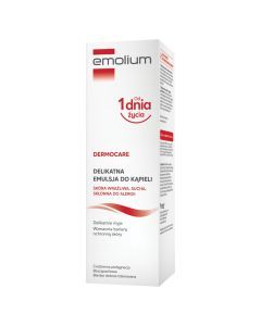 Emolium Dermocare, Delikatna emulsja do kąpieli, 200 ml