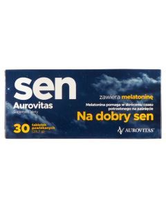 Sen Aurovitas, tabletki powlekane, 30 szt