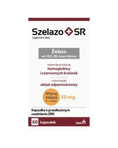 Szelazo + SR, kapsułki o przedłużonym uwalnianiu, 60 szt.