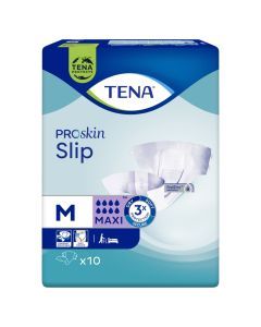 TENA ProSkin Slip Maxi, pieluchomajtki, rozmiar M, 10 szt.