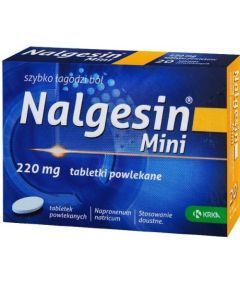 Nalgesin Mini, 220 mg, tabl.powl., 10 szt