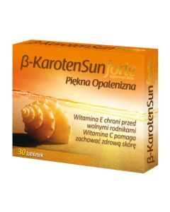 Starpharma, Beta-KarotenSun Forte, tabletki, 30 szt.