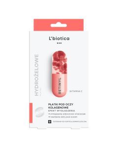 L'Biotica Płatki kolagenowe pod oczy, wygładzenie zmarszczek, 3x2szt.